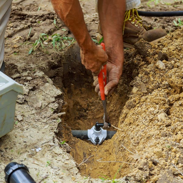 sprinkler system repair